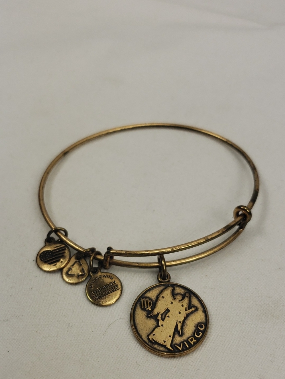 Alex & Ani Virgo Bracelet in Gold Tone